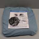 TAOCOCO Oversized Recliner Chair Covers 4-Pieces, Stretch Recliner Cover for Large Recliner Washable Reclining Chair Cover Polyester Soft Fabric Furniture Protector (Oversized Recliner, Black)