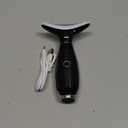 Dopsikn 7 Color Galvanic Machines - Red Light Therapy for Face and Neck, Face Massager Tool for Wrinkles, Double Chin, Vibrating Facial Massager with Thermals, Black