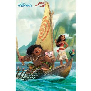 Trends International Disney Moana - Group Wall Poster, 19L x 13W, Premium Unframed Version