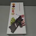 Mandoline Slicer Vegetable Chopper, Fruit Slicer, Cheese Grater & Potato Cutter with 6 Blades, Easy Kitchen Tool, White