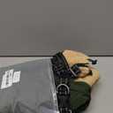 Queenmore Dog Winter Jacket, Dog Coats for Large Dogs, Warm Cozy Pet Jacket Winter with Harness Built in, Waterproof Pet Snow Jacket, Thick Fleece Lining Snowsuit for Large Dogs, ArmyGreen L