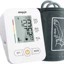 Arm Blood Pressure Monitor,maguja Blood Pressure Machine,BP Monitor Automatic Upper Arm Digital with Blood Pressure Cuff for Home Use (White)
