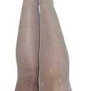 Kix'ies Thigh High Stockings for Women | Maternity Lingerie - Maternity Pantyhose Size C