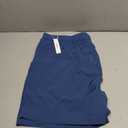 ODODOS Men's Athletic Shorts with Pockets 5" Quick Dry Lightweight Workout Gym Running Shorts, Blue, XX-Large