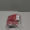 ColorBird Elegant Waffle Jacquard Cloth Napkin Waterproof Spillproof Microfiber Fabric Napkins, Set of 4, 17 x 17 Inch Wine Red