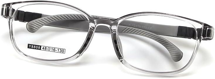 QYAJS Eyeglasses Frame Children Optical Glasses TR90 Flexible Bendable One-piece Safe Girls Boy
