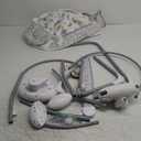 Baby Swing for Infant,Newborn Swing with Music,5 Speed Levels,Timing Setting,Soft Cushion,Foldable Infant Swing for Indoor Outdoor Use 0-9 Months (Space)