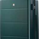 Hanke Expandable 26 Inch Luggage with Spinner Wheels, Hardside Large Suitcase, All-PC Hard Shell Travel Luggage, TSA Lock, Lightweight Durable Checked-Medium (Blackish Green, 93L)