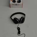 GPX IAH57B Wired Headphones Padded 3-d Accs Swivel Earcups/adjustable Headband