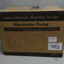 600W Macerator Sewerage Sump Pump Waste Water Marine Toilet Disposal Laundry