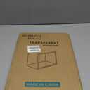 Clear Acrylic Display Case, Stackable Plastic Storage Bins with Magnetic Attraction Lid, Showcase for Cosmetic, Large Figures Collectibles, X-Large