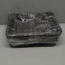 Poly Wicker Baskets 4 Pack 16 inch Coffee Large Wicker Baskets Storage  Rustic, Durable & Easy-Cleaning Bread Baskets, for Home, Restaurant & Hotel Use