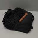 Muslogy Truck Bed Cargo Net Trunk Netting Compatible with 2015+ Ford F150 & 2017+ F250/F350/F450 (Snap-in Tie Down) Accessories, Pickup Cargo Organizer SUV Sedan Storage Net w/Heavy Duty Carabiners