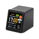 Smart Weather Station Mini WiFi Desktop Clock Weather Digital Clock Station with IPS LCD Screen Gadget for Decoration