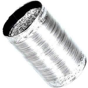 COHEALI Flexible Aluminum Foil Exhaust Hose Telescopic Duct for Kitchen Ventilation Air Duct for Smoke Exhaust Fire Resistant Design for Safe Use Home Environments