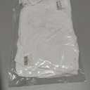 Men's Fake Muscle T-Shirts, 18mm Thick Padded Muscle Underwear, Increases Your Delts, Biceps, Pecs, Abs, Lats (White, L)