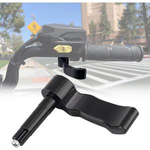 Thumb Throttle Lever, ATV Thumb Throttle Control Extender Compatible with 2009-2021 Polaris Sportsman 570 850 1000 XP Scrambler 1000 850 570 Black