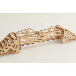 FreeStyleRC FS-003,BeamsStairs Obstacle,1/18 1/24 RC Crawler,Wooden kit That Requires Assembly