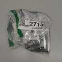 uxcell 4Pcs Luggage Telescopic Handle Replacement, Suitcase Handle Replacement Pull Grip for Telescopic Handle Repair Travel Accessories(Black, 6.1 Inch)