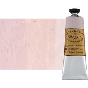 Charvin Extra Fine Oil Paint, Linen Grey 60 mL - Triple-Milled, Rich Texture, Poppy Oil-Based, Light-Fast, Handmade, Archival Quality