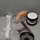 Phobby Baby Balance Bike for 1 2 Years Old Boys Girls, 4 Wheels Toddler Bike with Adjustable Seat, 12-24 Months Kids First Birthday Toy Gift (White&Brown)