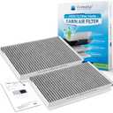 Femota Certified MERV 13 Cabin Air Filter with Activated Carbon, CF10103 for BMW 525i, 525xi, 528i, 528i xDrive, 528xi, 530i, 530xi, 535i, 535i GT, 535i xDrive, 535xi, 545i, 550i, 645Ci, 650i, M5, M6