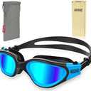 Aegend Polarized Swim Goggles, Swimming Goggles Anti-Glare Anti-Fog Adult
