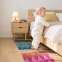 Long Runner Rug 2.5' x 10' for Hallways, Washable Rugs Non Slip Kitchen Mats for Floor, Colorful Carpet Runner Mat for Bedroom, Laundry, Living Room