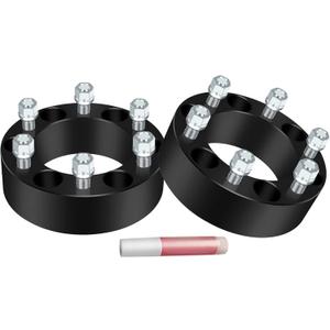 6x5.5 Wheel Spacers 6 Lug for C-h-e-v-y Silverado 1500, 2 6x139.7 Wheel Spacers 14x1.5 Studs 108mm Fit for Sierra 1500 Express 1500 Tahoe Yukon Avalanche