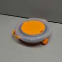 Gel Splatter Round Bucket, Portable Blaster Ammo Depot, Collapsible Blaster Accessories, 10,000+ Bonus, Large Capacity Container & Fast Loading Nozzle, Orange