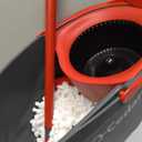 O-Cedar EasyWring Microfiber Spin Mop, Bucket Floor Cleaning System, Red, Gray, Standard