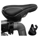 X Wing Bike Seat Cover Padded with Memory Foam OR Gel, Bicycle Saddle Soft for Men Women, Comfort Exercise Cycle Seats Cushion Padded Fits Stationary Bikes, Spin, for Indoor and Outdoor Cycling