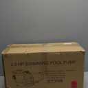 TOPWAY 2HP 110V/230V Dual Voltage Swimming Pool Pump 114GPM Filter Garden lnground and Above Ground Pools Water Pump