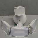 LUTEC 72W 7500LM LED Security Lights Motion Sensor Light Outdoor, 5000K Daylight, IP65 Waterproof, Dusk to Dawn, 3-Head Motion Detected Flood Light for Garage, Yard, Porch(White)