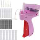 MAIKERDER Tagging Gun Kit for Clothing, Micro Tag Gun Kit for Clothes, Garment Tag Gun Price Tagger with 5 Fine Needles 1800 Pcs Barbs Fasteners