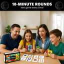 QUOKKA Basketball Fast-Paced Card Game for Kids & Adults  128 Cards & Easy Rules  Quick & Fun Matching Game  2-8 Players  Ages 8+  Perfect for Family Games Night, Travel and Parties