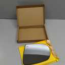 Left Driver Side Mirror Replacement for Jeep Cherokee 2014 2015 2016 2017 2018 2019, for Jeep Compass 2017 2018 2019 2020 2021 Rear View Mirrors Glass with Power Heated & Blind Spot