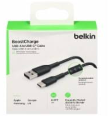 Belkin USB-A to USB-C Cable 6.6FT