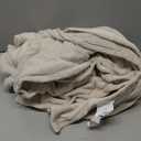 Bedsure GentleSoft Fleece Throw Blanket for Couch Oxford Tan - Lightweight Plush Fuzzy Cozy Soft Blankets and Throws for Sofa, 50x70 inches