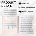 MECCANIXITY Sheet Music Folder Display 10 Sleeves 20 Pages Spiral Binder Organizer, Letter Size 8.5 x 11 Paper A4 Documents Storage Holder Bag (Light Pink)
