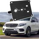 Anti-Theft License Plate Holder Compatible with Mercedes-Benz GLE GLC GLE SUV and ML Class, Front Tow Hook License Plate Bracket Mounting Kit, No Drill Bumper Frame