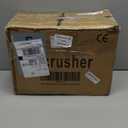 Snow Cone Machine Shaved Ice Machine Ice Crusher with Stainless Steel Blade Kitchen Electric for Shaved Ice and Snow Cone (300W 2000r/min) Also Comes with a Free Ice Pick and Ice Cube Tray