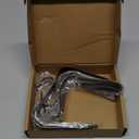 Palonu Christmas Stocking Holders Mantel Stcoking Hangers Metal Hanging Hooks Ornament Hooks Fireplace Hanger Grip for Christmas Decorations (6, Bronze)