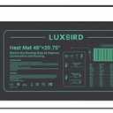 LUXBIRD Seedling Heat Mat with Thermostat, 48" x 20.75" Larger Size for More Plants, Ideal for Indoor Planting, Germination, Home Brewing, Terrarium and Aquarium Heating