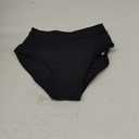 Period Swimwear Bikini Menstrual Leakproof Swim Bottoms UPF 50+ Waterproof Brief Light Flow for Women Girls Teens (Small, Black)