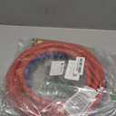 Washer Hose 10 Ft/10FT Rubber Washing Machine Hoses, Washer and Dryer Hose 3/4 Connection Supply Lines for Hot and Cold Water Washer Hoses-by MIFLUS, Universal Washing Machine Hose (2 Packs)