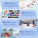 [Qualcomm 8 Core 4+64G] Car Radio for BMW 5 Series X5 E39 E53 M5 1996-2006 - Wireless Carplay and Android Auto - 9 Inch 1280*720 IPS Touchscreen Android 15 Car Stereo - DSP/GPS/SWC + AHD Backup Camera