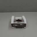 Anti Theft Ring Doorbell Mount: Metal Ring Apartment Door Mount Blink Doorbell Camera Holder No Drill - Renter Friendly Ring Doorbell Mount No Damage (Frosted Bistre)