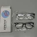 Ultralight Blue Light Glasses for Women - 99% Protection Computer Glasses for All Day Comfort - Anti UV Glare & Eyestrain