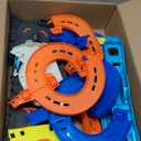 Hot Wheels City Track Set with 1 Car, 2-in-1 Race Tower that Transforms from Single to Dual-Mode Racing, Includes Kid-Powered Elevator